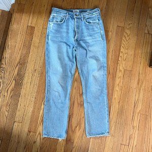 Citizens of Humanity Charlotte Crop High Rise Straight Jeans
